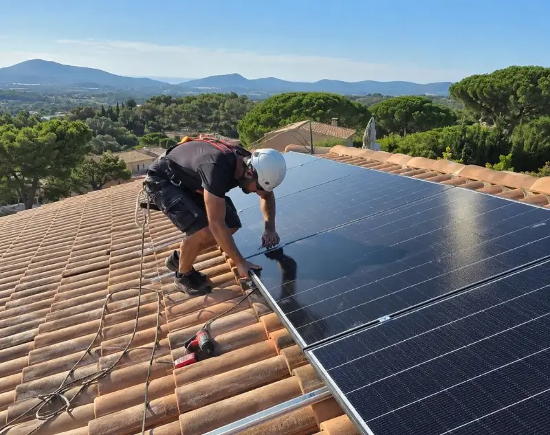 Installateur panneaux solaires Mondavezan — pose photovoltaïque sur toiture
